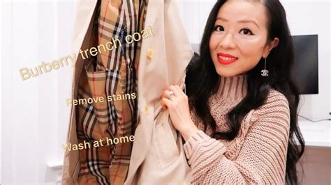 how to clean burberry jacket|reburberry trench coat repair.